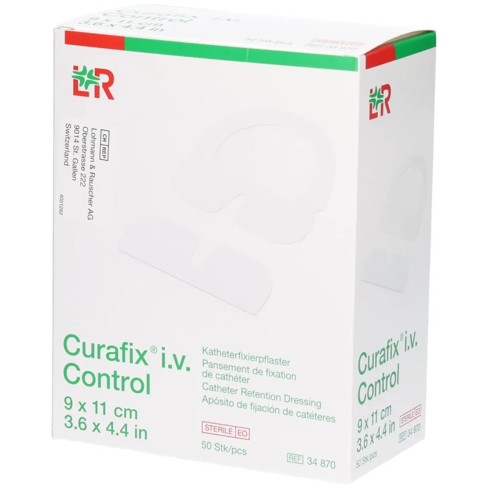 Curafix i.v. Control 9x11cm 50 Stk
