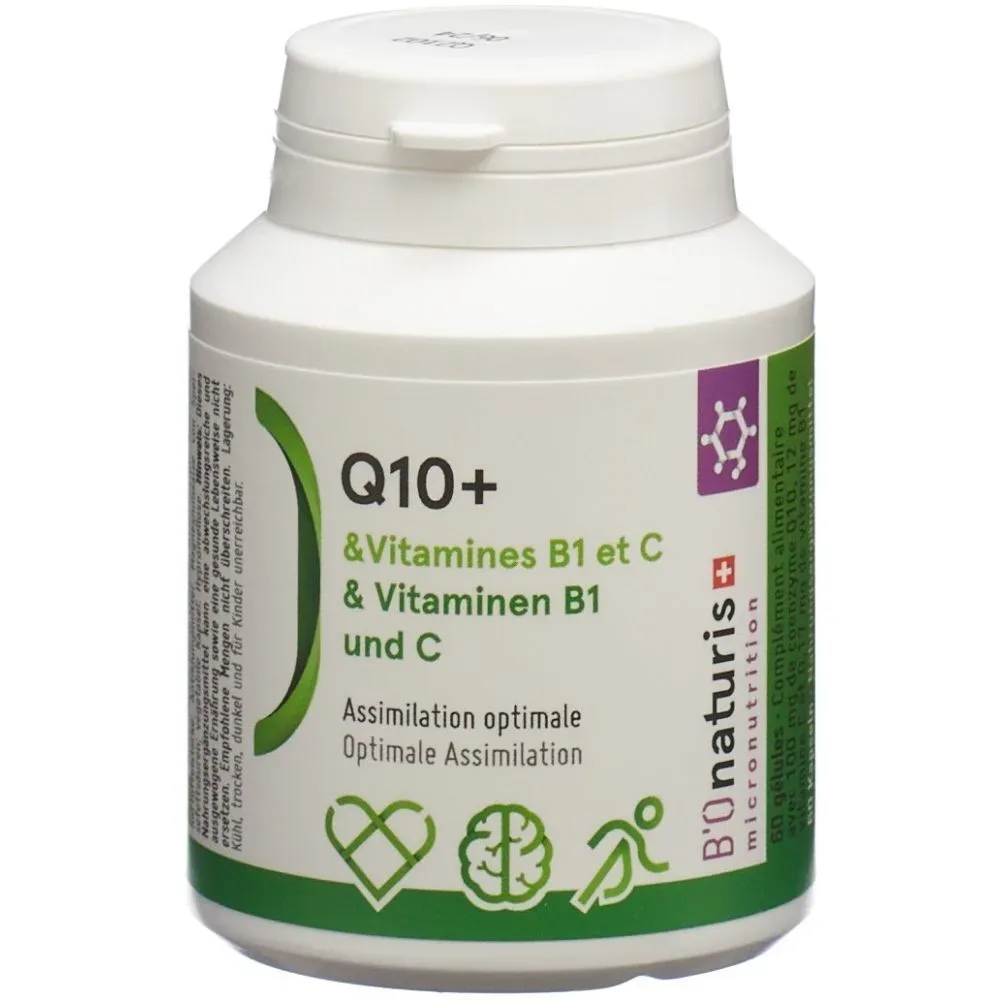 BIOnaturis Q10 + 100mg Kapseln (60 Stk)