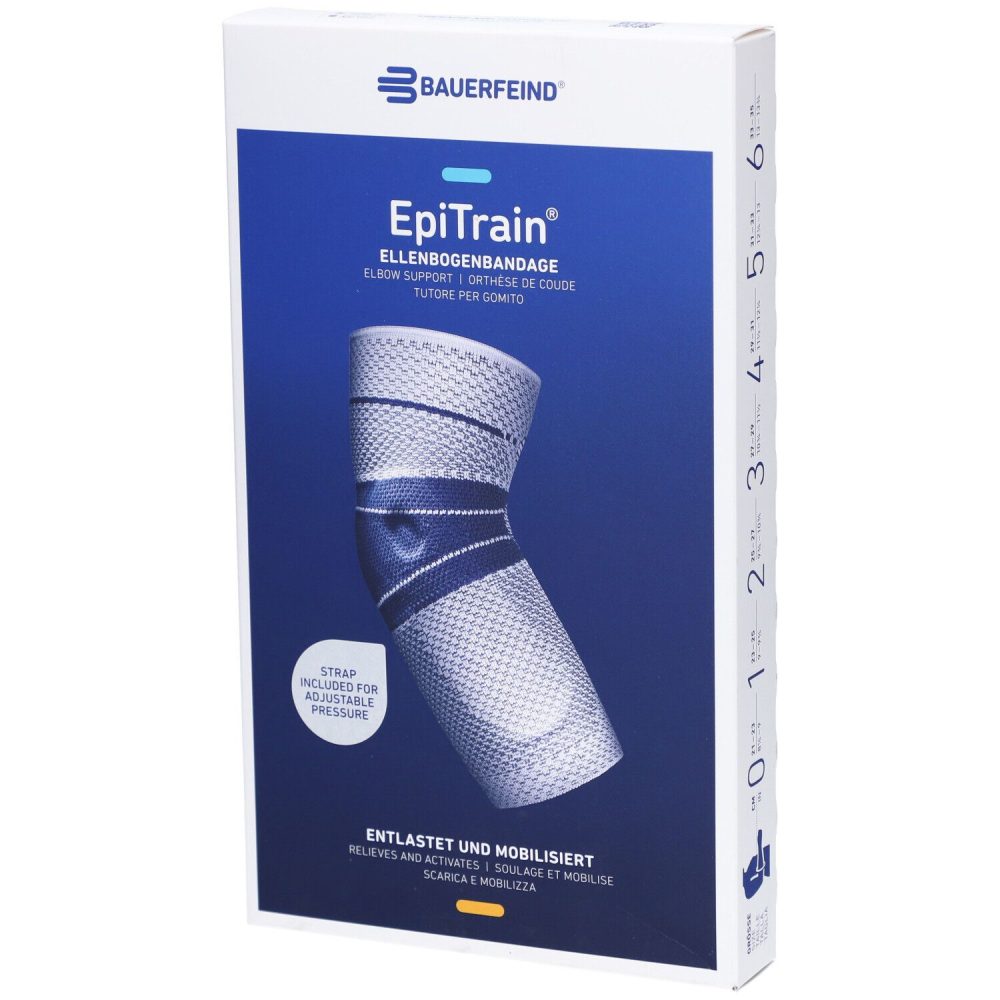 EpiTrain Aktivbandage mit Gurt Grösse 0 titan (1 Stk)