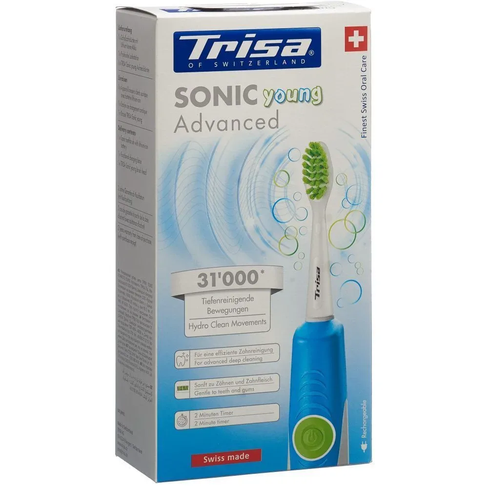 Trisa Schallzahnbürste Sonic Advanced Young (1 Stk)