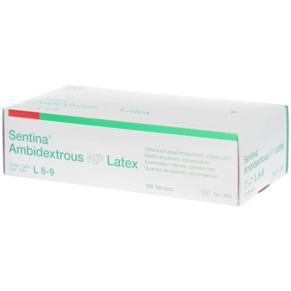Sentina Handschuhe L Latex (100 Stk)
