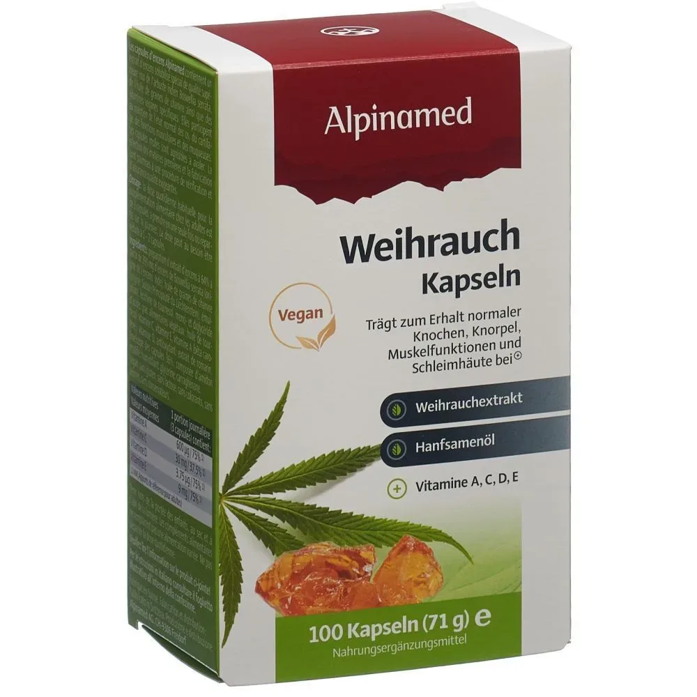 Alpinamed Weihrauch Kapseln (100 Stk)