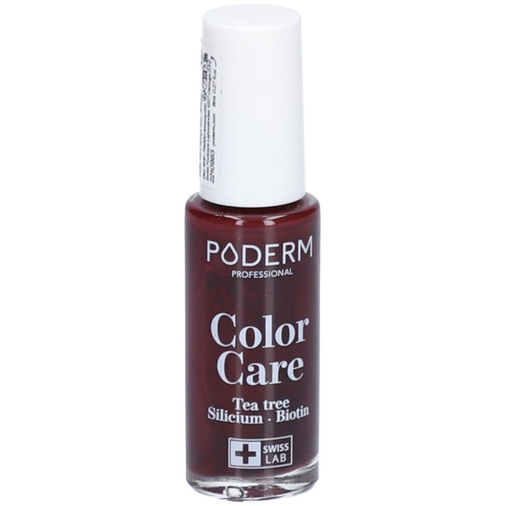 Poderm Vernis Color Care 437 Rouge Noir (8ml)