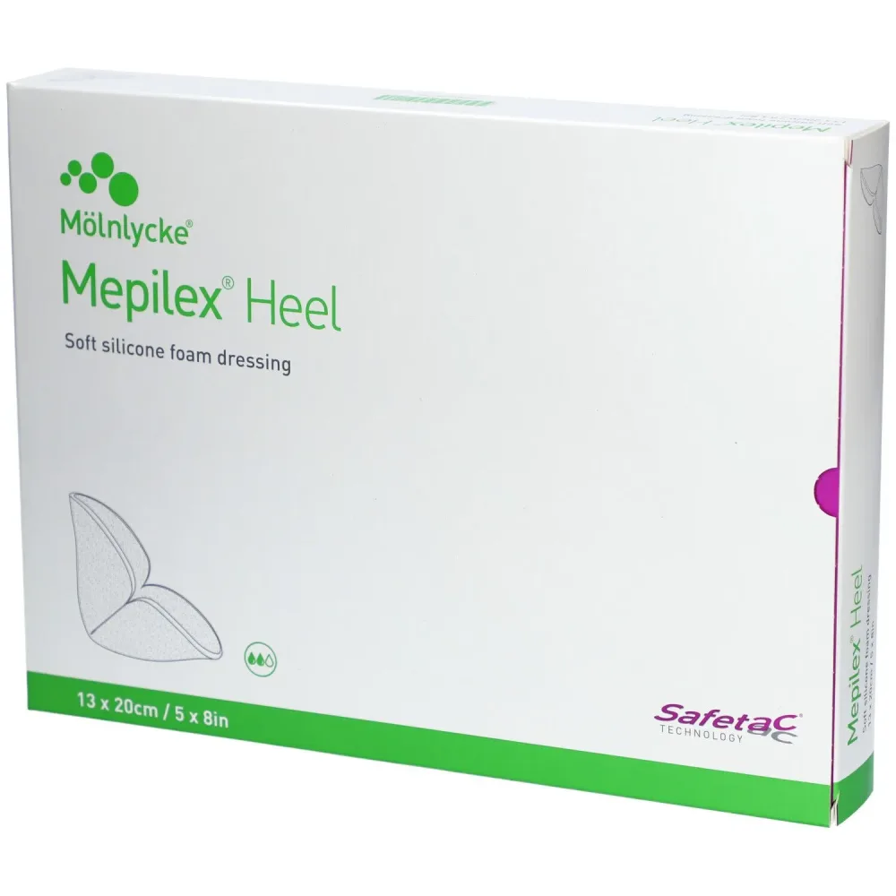 Mepilex Heel Schaumverband, 13x20cm (5 Stk)