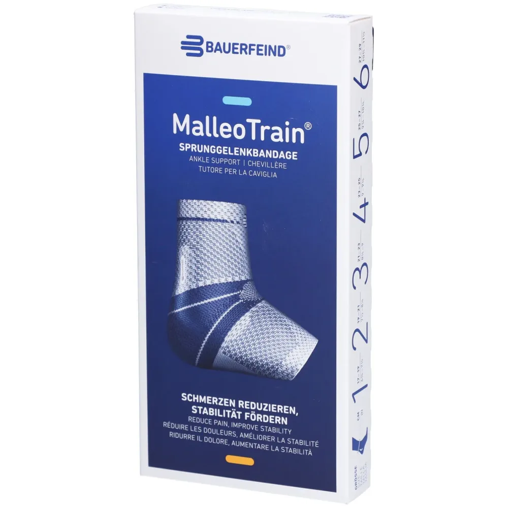 MalleoTrain Aktivbandage Grösse 2 rechts titan (1 Stk)