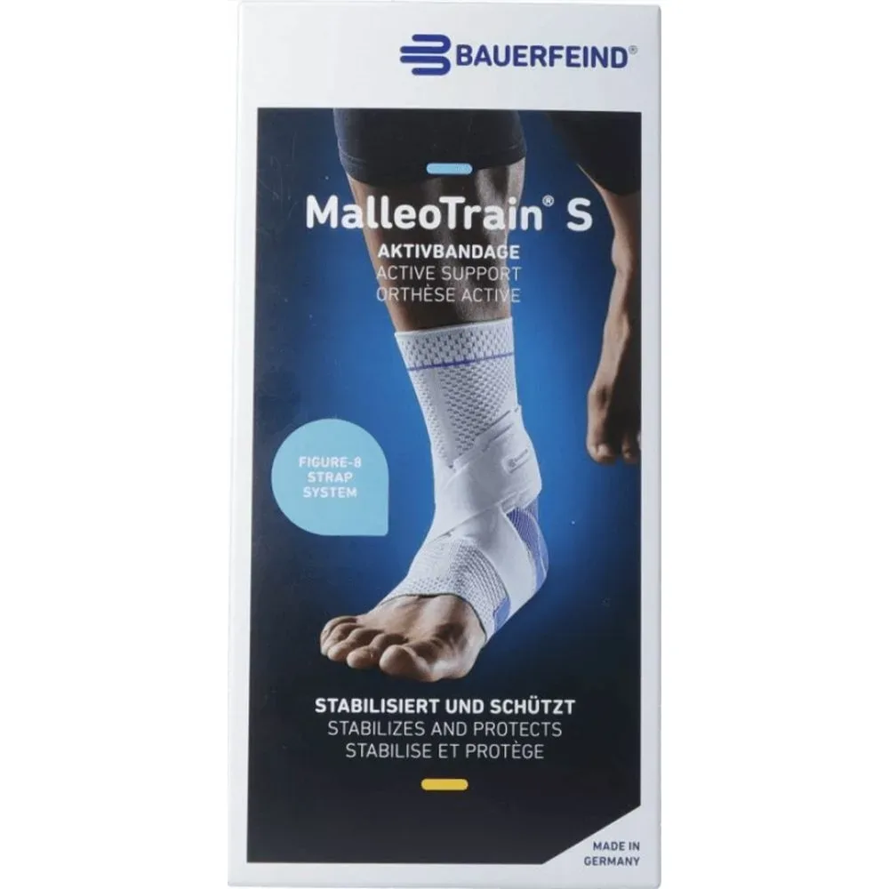 MalleoTrain S Aktivbandage Grösse 5 rechts titan (1 Stk)