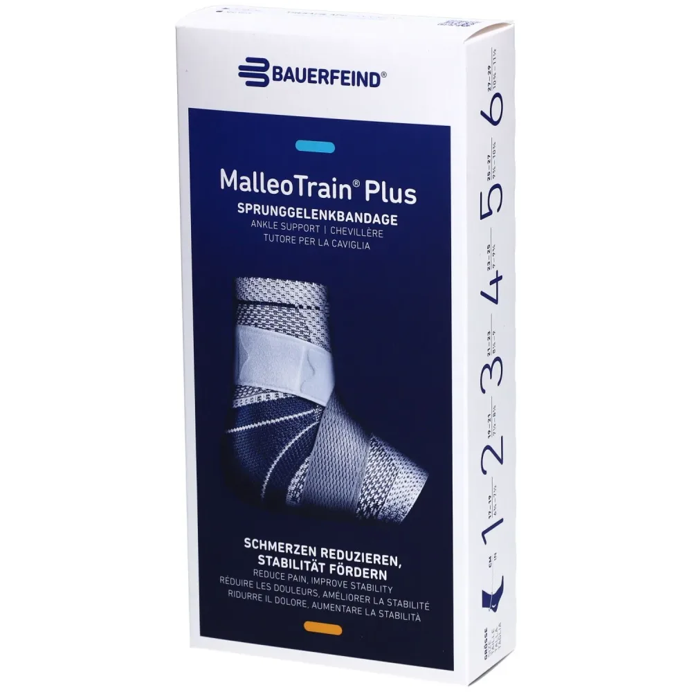 MalleoTrain Plus Aktivbandage Grösse 2 rechts titan (1 Stk)