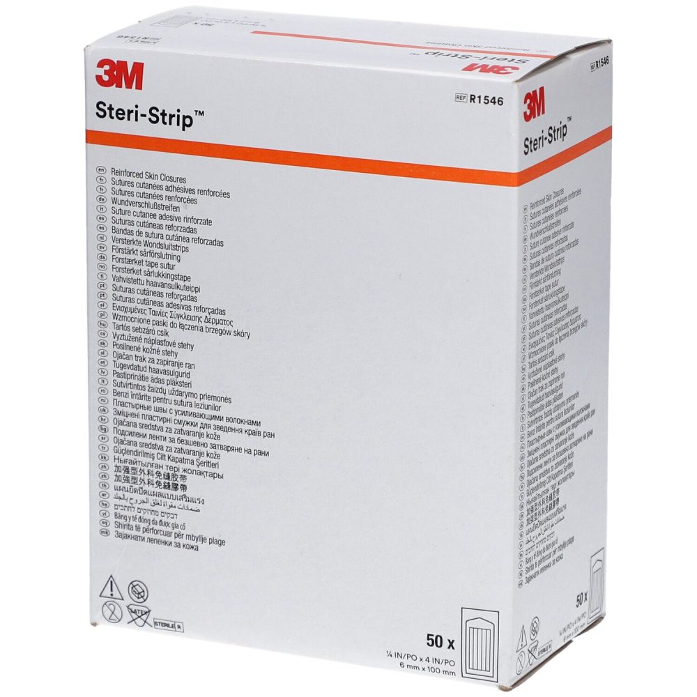 3M 6x100mm weiss verstärkt (50x10 Stück)