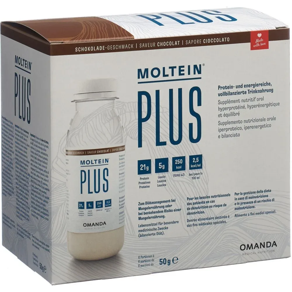 MOLTEIN PLUS 2.5 Schokolade (6x50g)