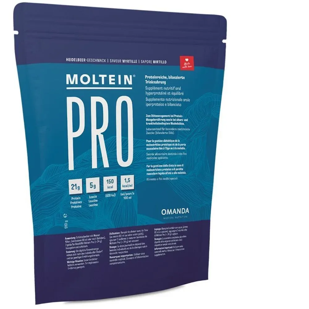 Moltein Pro 1.5 Heidelbeere (510g)