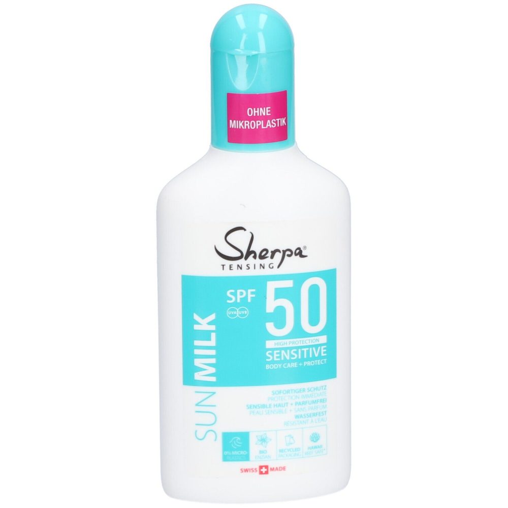 Sherpa Tensing Sonnenmilch Spf50 Sensitive