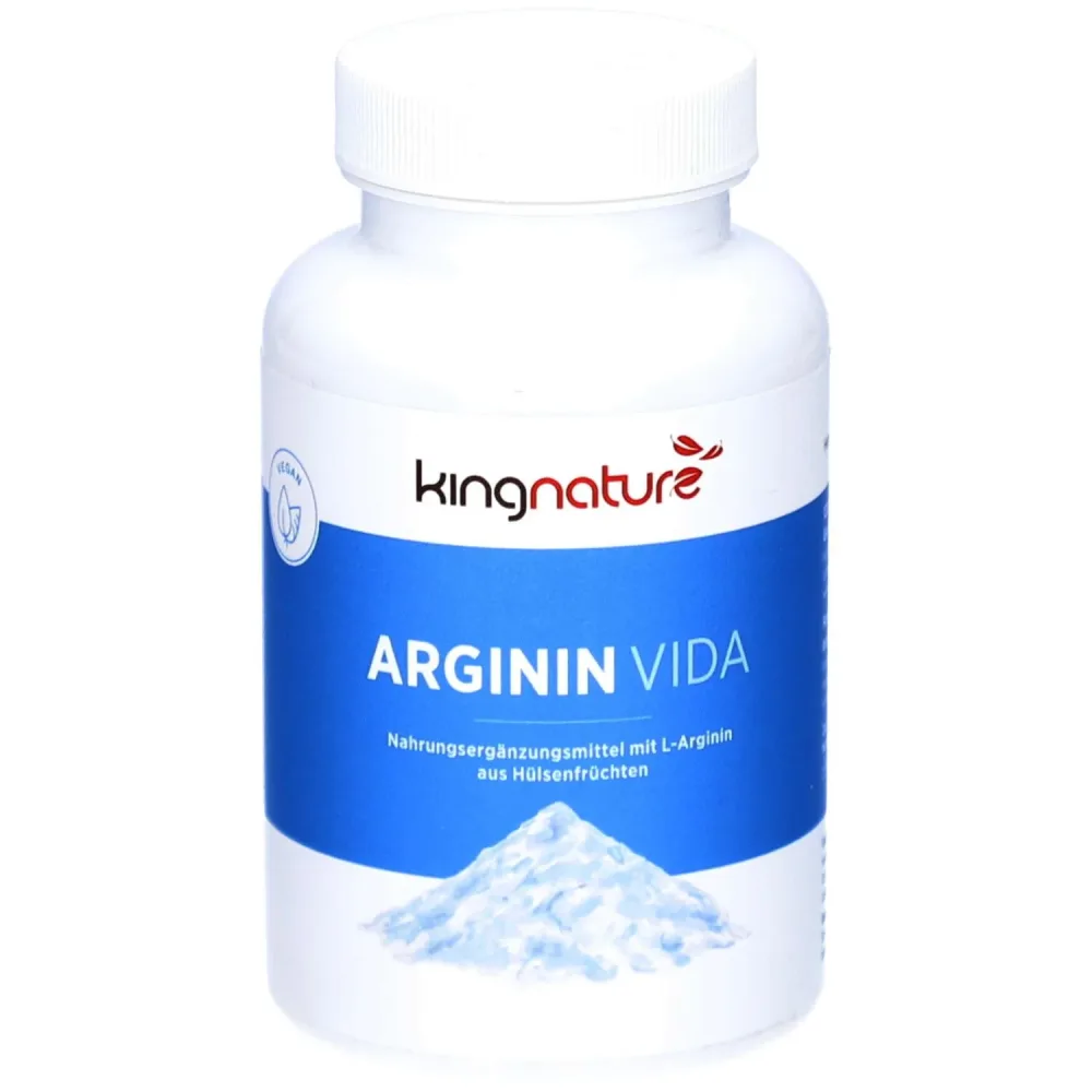 kingnature Arginin Vida Kapseln 2250mg (120 Stk)