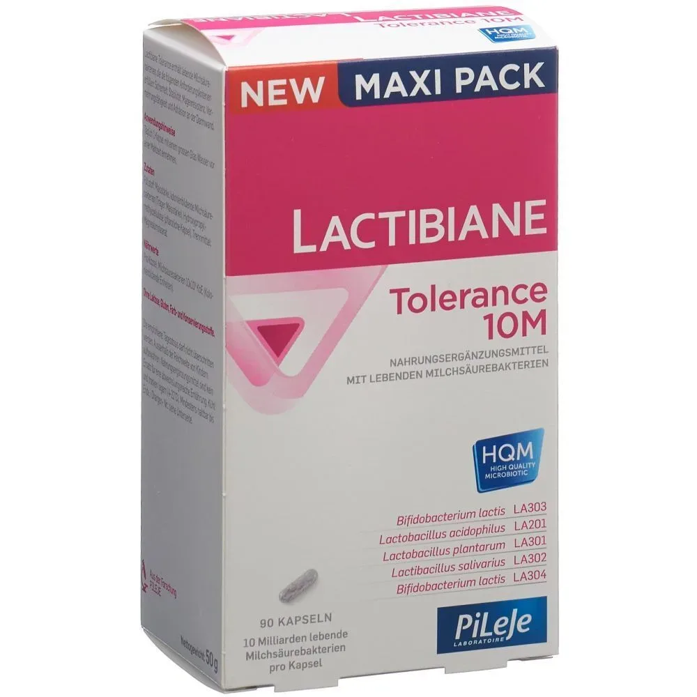 LACTIBIANE Tolerance 10M Kapseln (90 Stk)