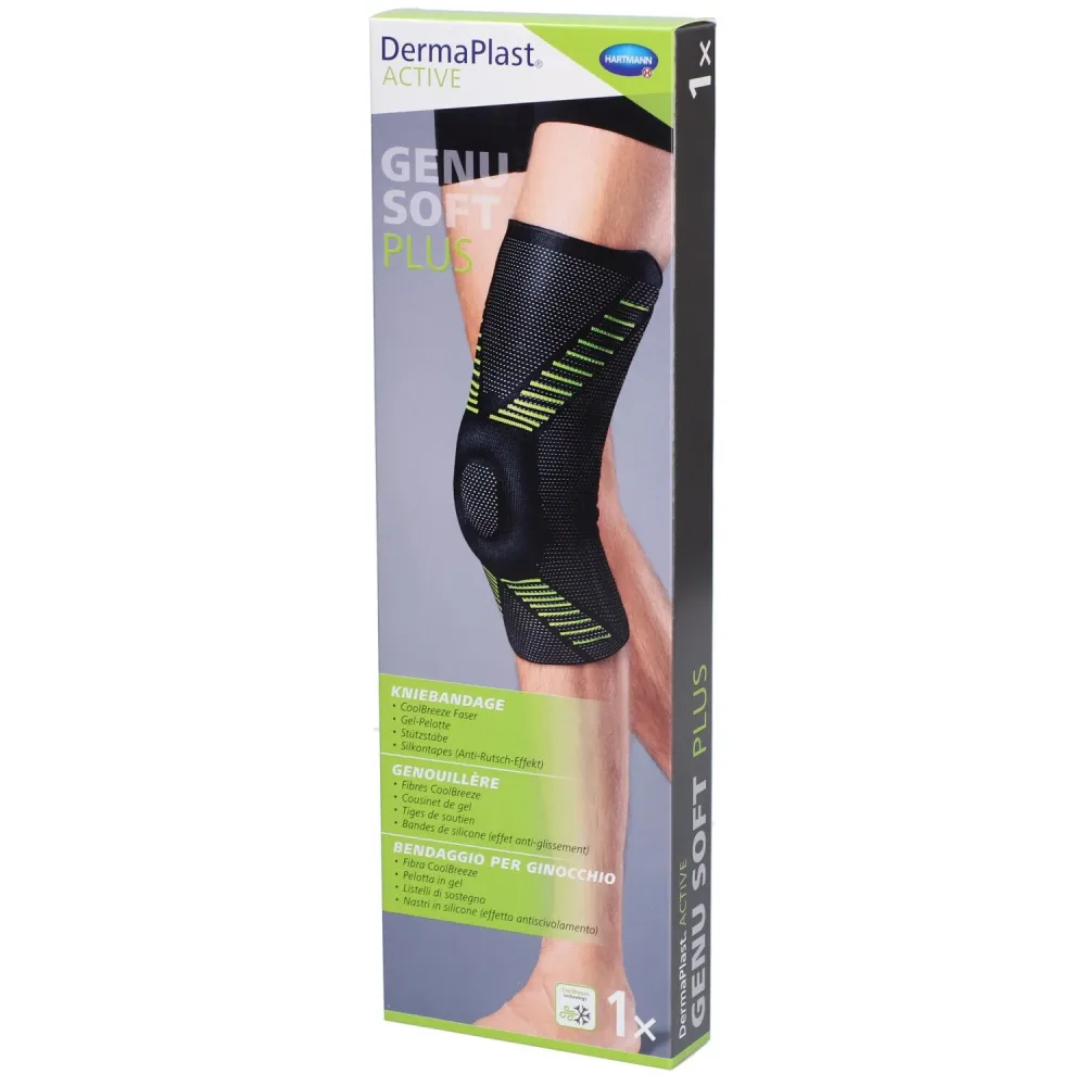 DermaPlast Active Genu Soft plus Kniebandage Size 1 (1 Stk)