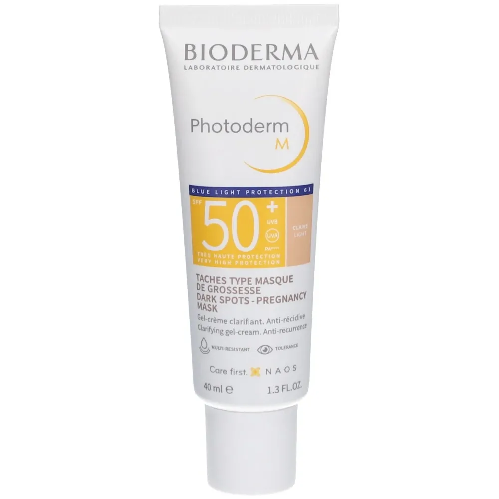 Bioderma Photoderm M Klärende Gel-Creme Spf50+ Teinte Claire
