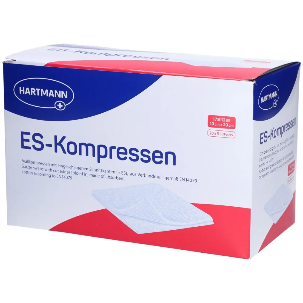 HARTMANN ES-Kompresse 10x20cm 12fach (100 Stk)