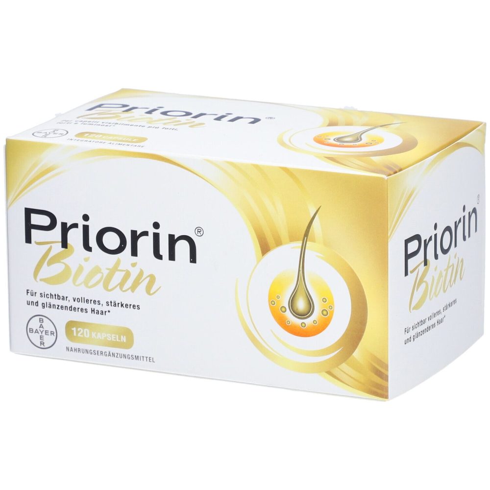 Priorin - Biotin Kapseln,  Biotin Kapseln, 120Stück