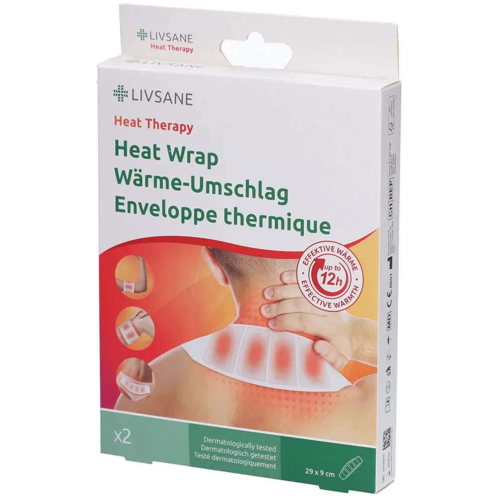 Livsane Wärme-Umschlag (2 Stk)