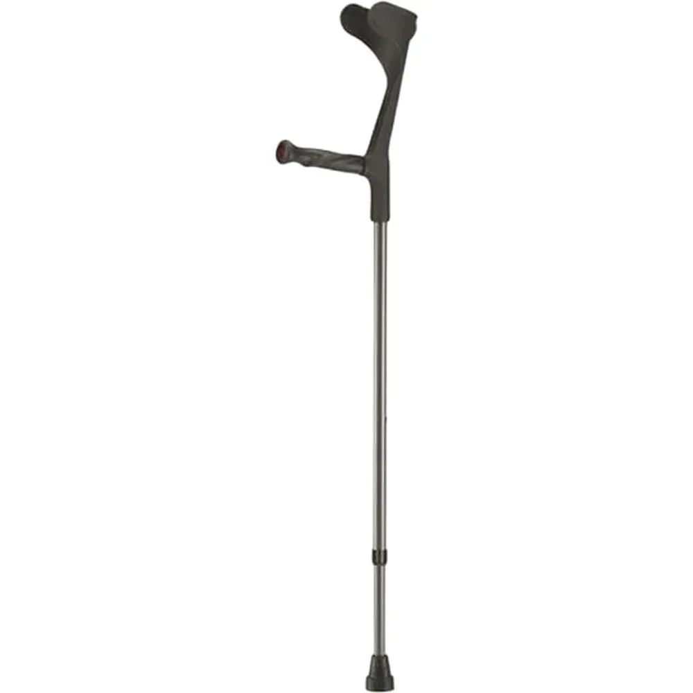 Sahag Krücken Anatomisch Soft 76-96cm, alu, schwarz (1 Paar)