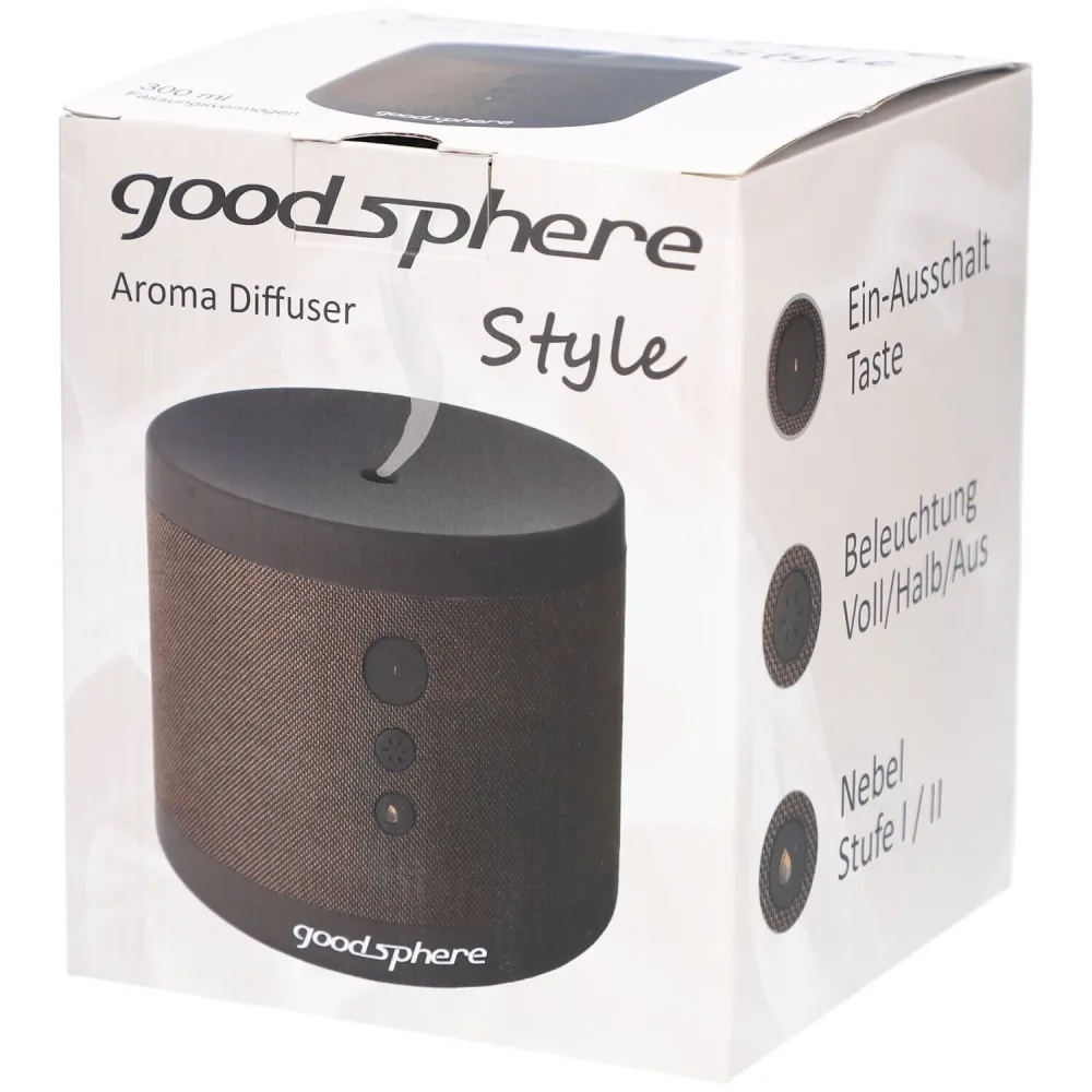 Goodsphere Style Aroma-Diffusor – Aroma Diffuser/Lufterfrischer – braun