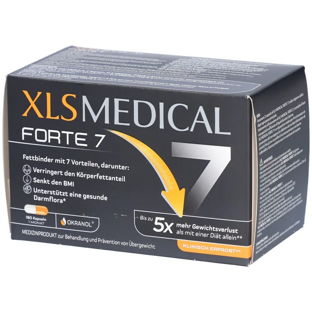 XL-S MEDICAL Forte 7 Kapseln (180 Stk)
