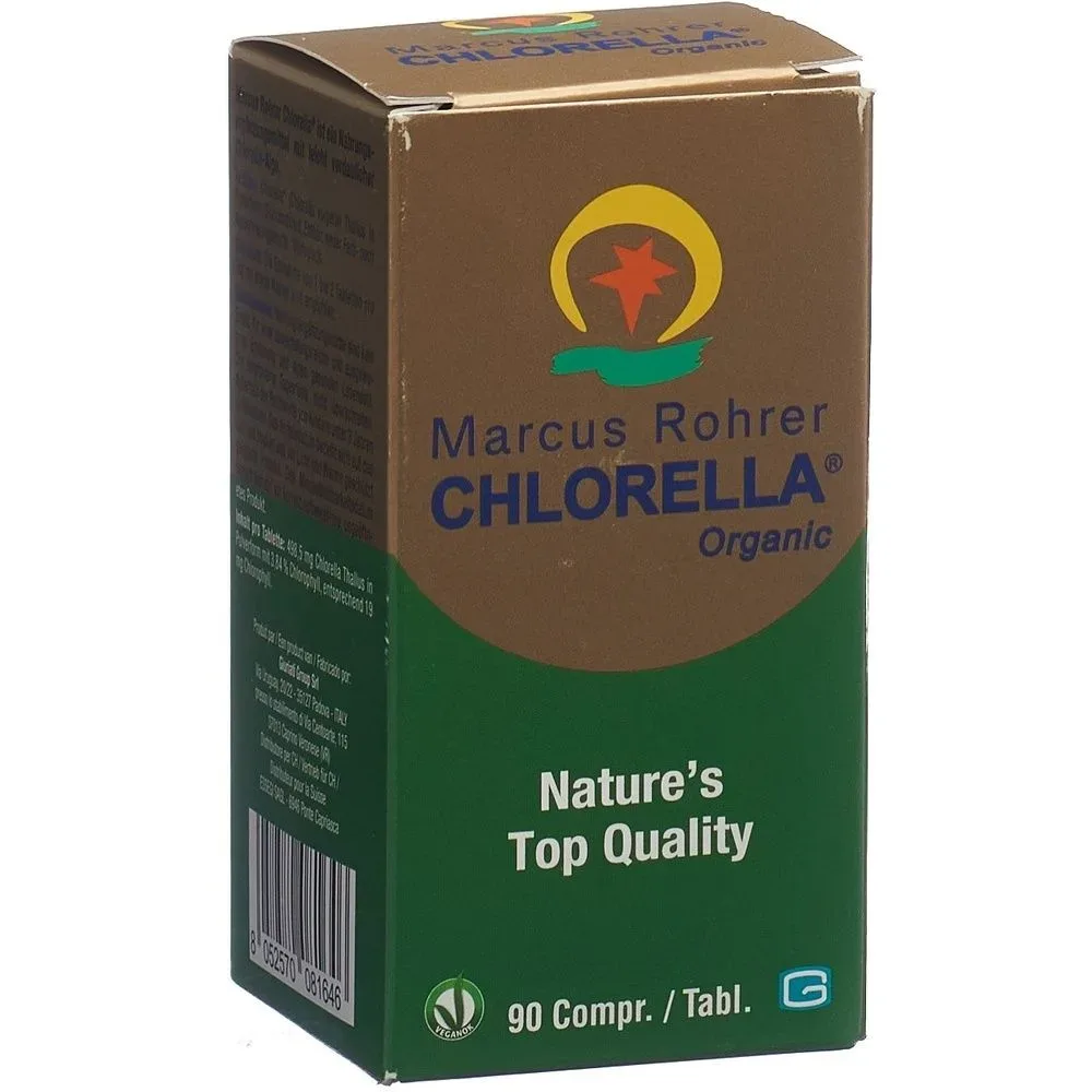 Marcus Rohrer Chlorella 500mg Organic Tabletten (90 Stk)