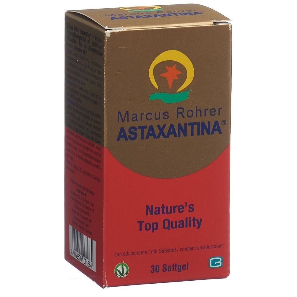 Marcus Rohrer Astaxantina Softgel 785mg (30 Stk)