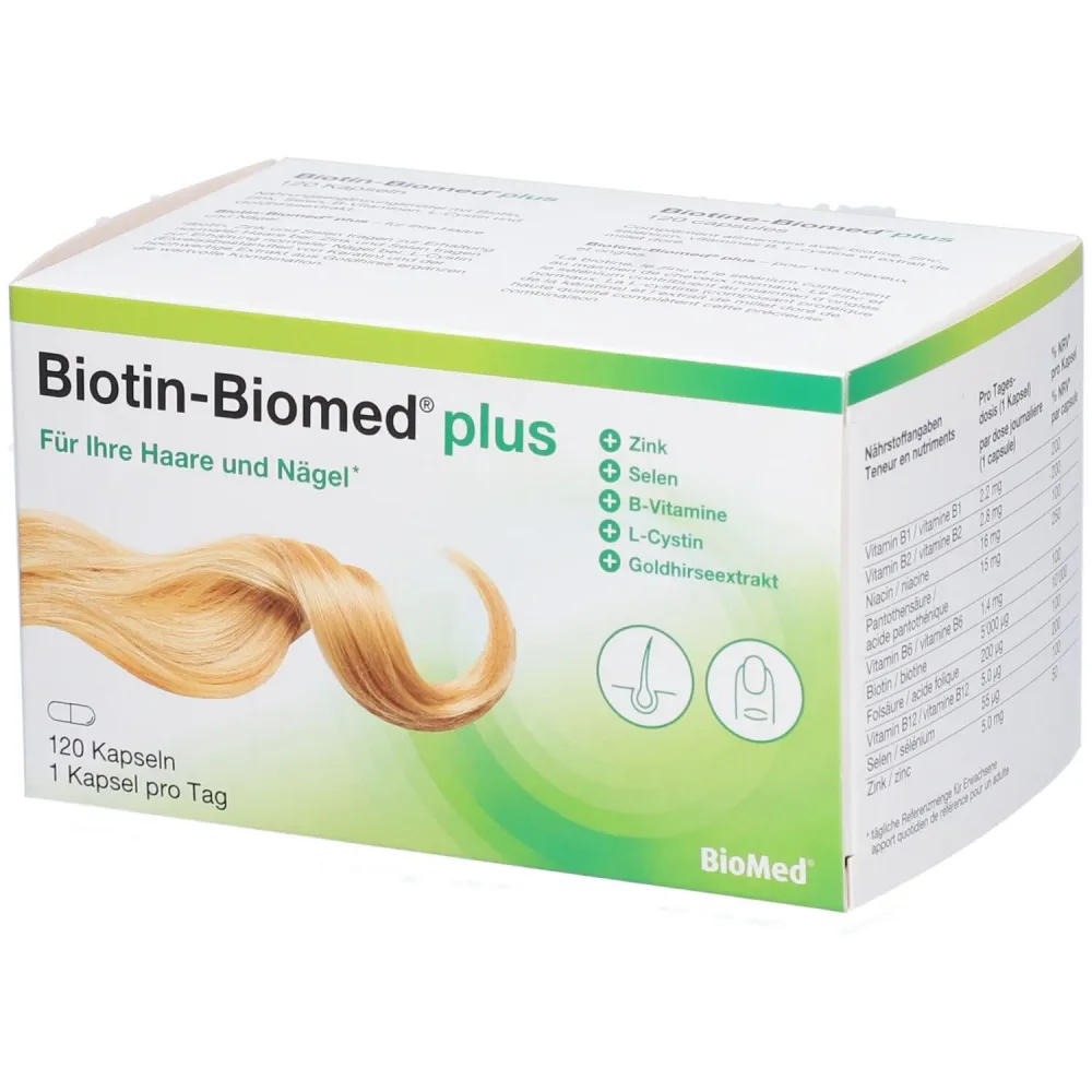 Biotin-Biomed plus Kapseln (120 Stk)