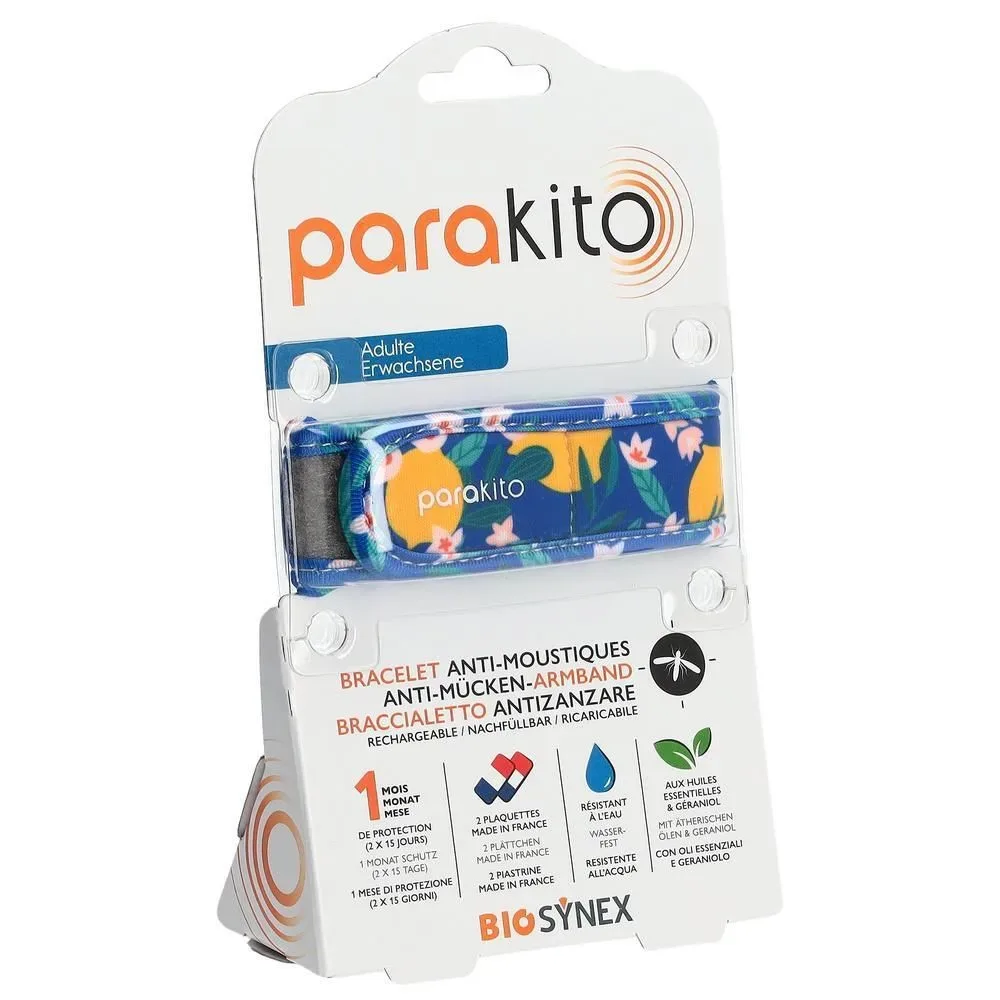 parakito Mückenarmband Erwachsene Fun Zitrone (1 Stk)