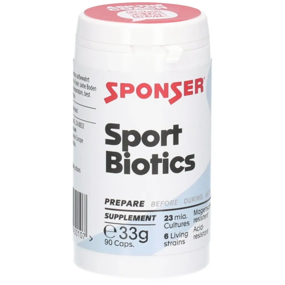 Sponser Sport Biotics 90 Kapseln Weiss, Herren, Größe: 0