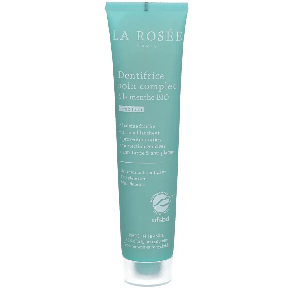 La Rosée - Zahnpasta Vollständige Pflege Mit Bio-Minze, 75 ml