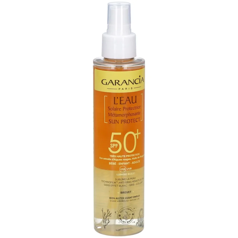 Garancia L'Eau Solaire Protectrice Métamorphosante Sun Protect Spf50+