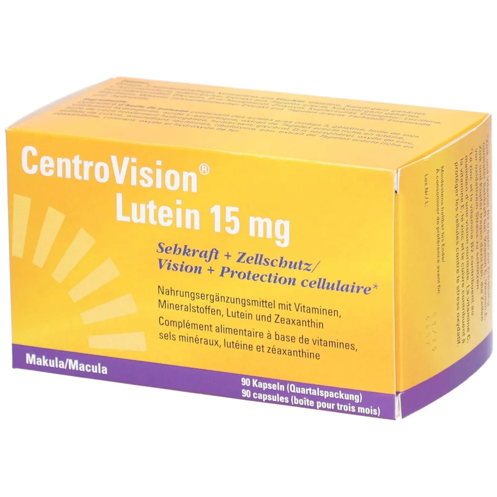 CentroVision Lutein 15mg (90 Stk)