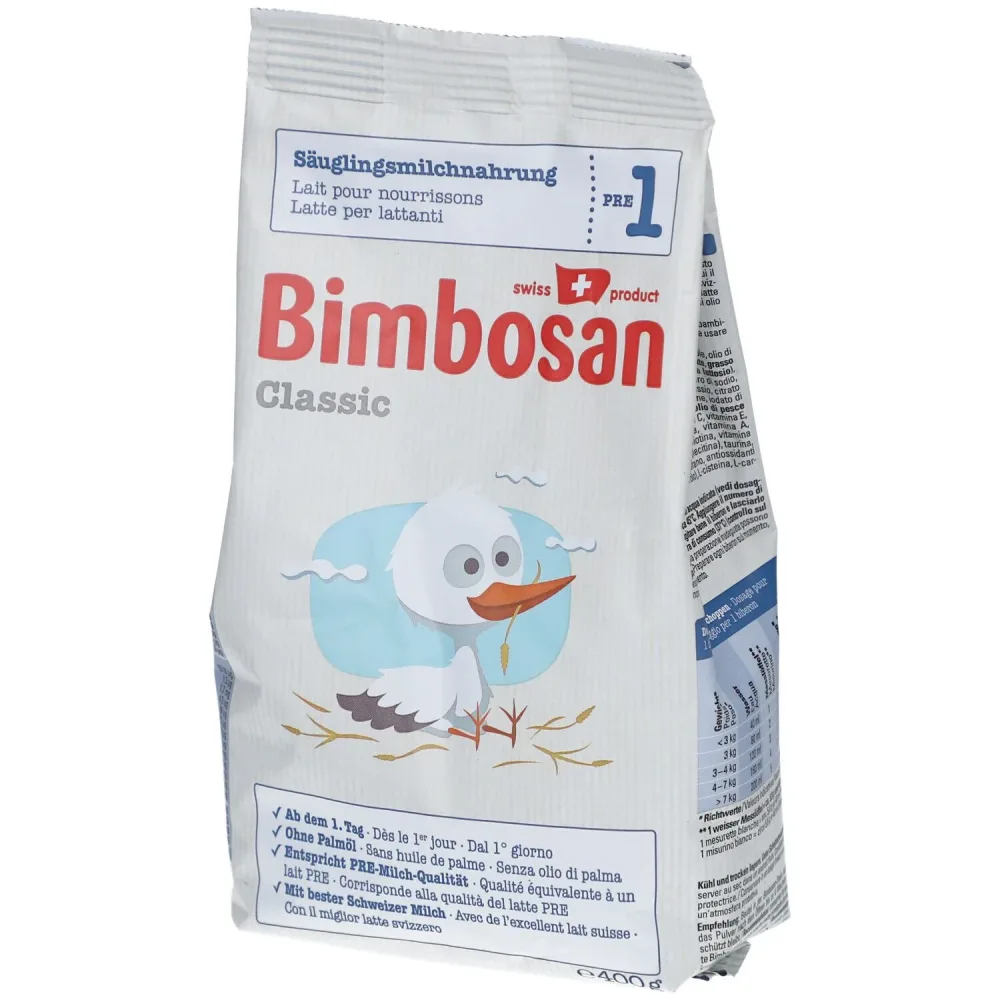 Bimbosan Classic 1 Säuglingsmilch Nachfüllpackung (400g)