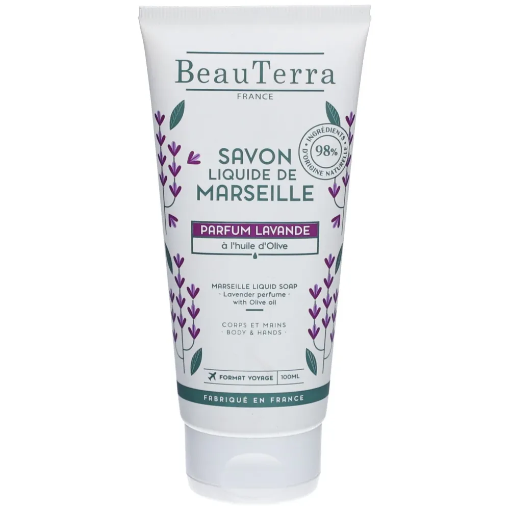 BeauTerra reichhaltiges Duschgel Lavendel (100ml)