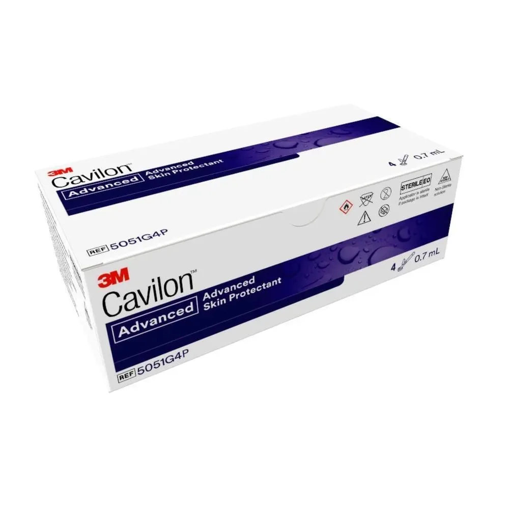 3M Cavilon Advanced Hochleistungsfähiger Hautschutz Applikator 4 x 0.7 ml
