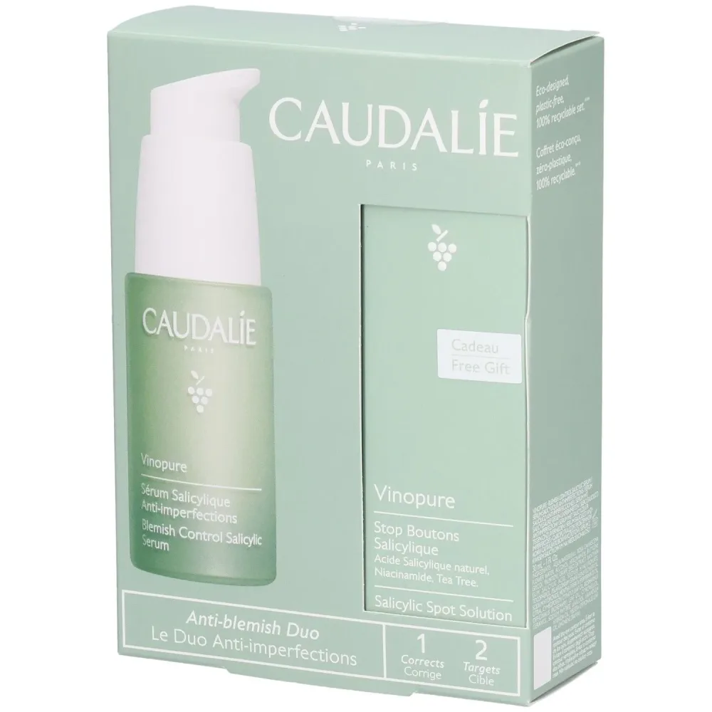 Caudalie Vinopure Vinopure Set Serum & Reinigungslotion
