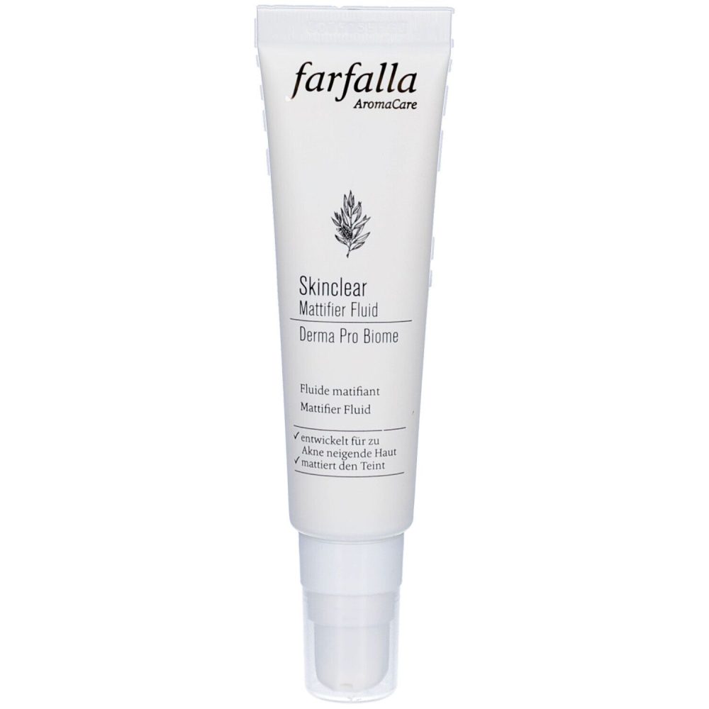 farfalla - SkinclearMattifierFluid,DermaProBiome, 30 ml