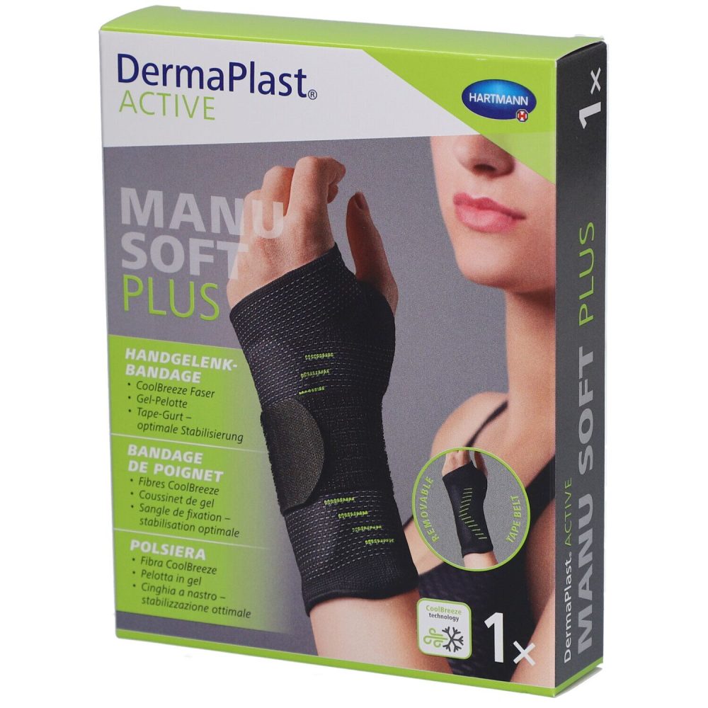DermaPlast Active Manu Soft Plus Size 3 (1 Stk)