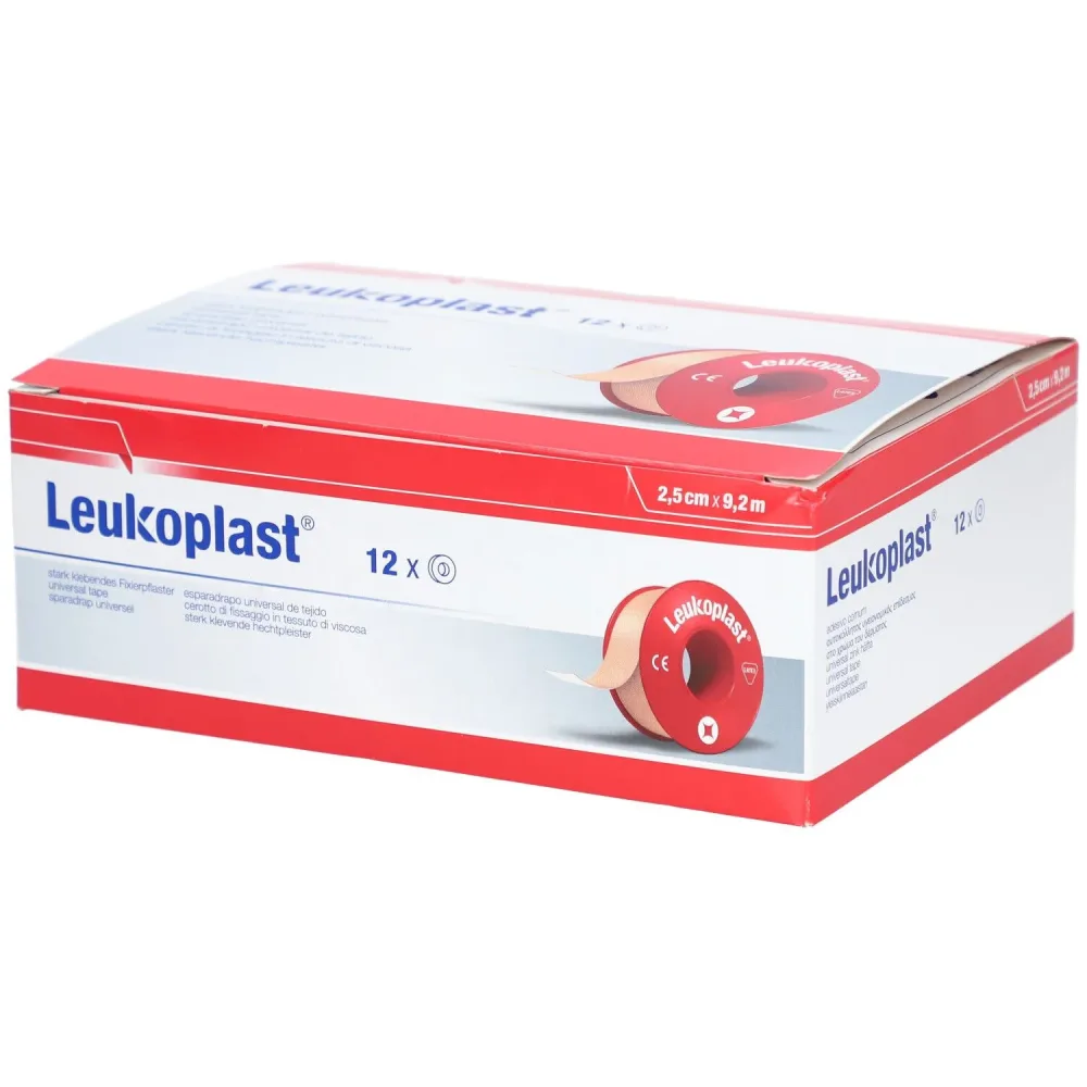 Leukoplast Heftpflaster 2.5cmx9.2m (12 Stk)