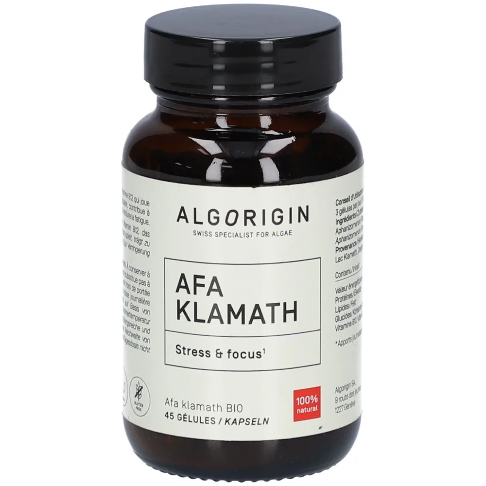 ALGORIGIN AFA Klamath-Kapseln Bio (45 Stk)
