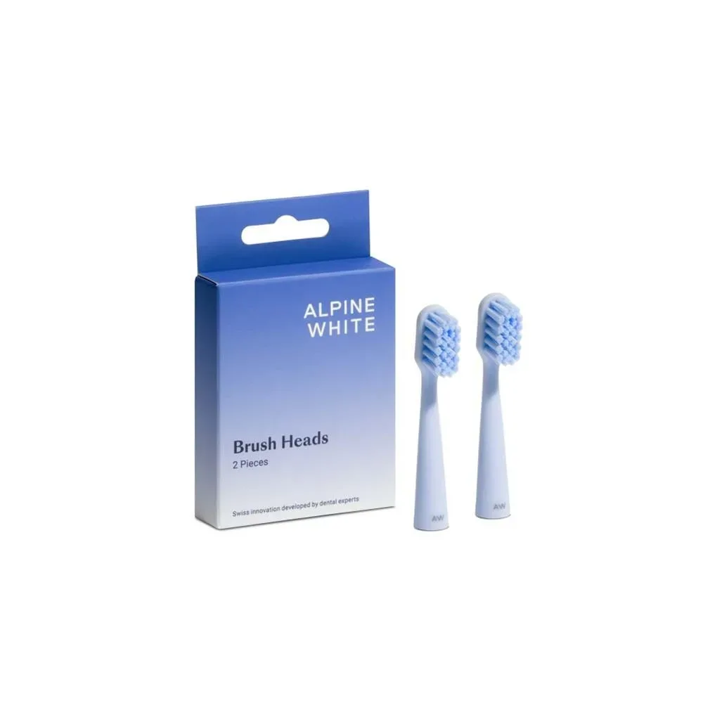 ALPINE WHITE Brush Heads (2 Stk)