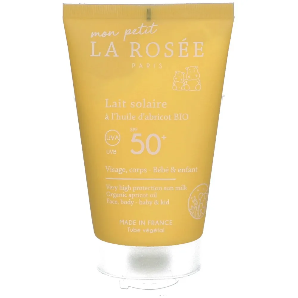 La Rosée - Sonnenmilch SPF50+ Speziell für Babys/Kinder, mon petit, 125 ml