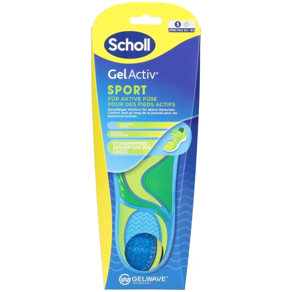 Scholl GelActiv Trainer Einlegsohle S GelWave (1 Paar)