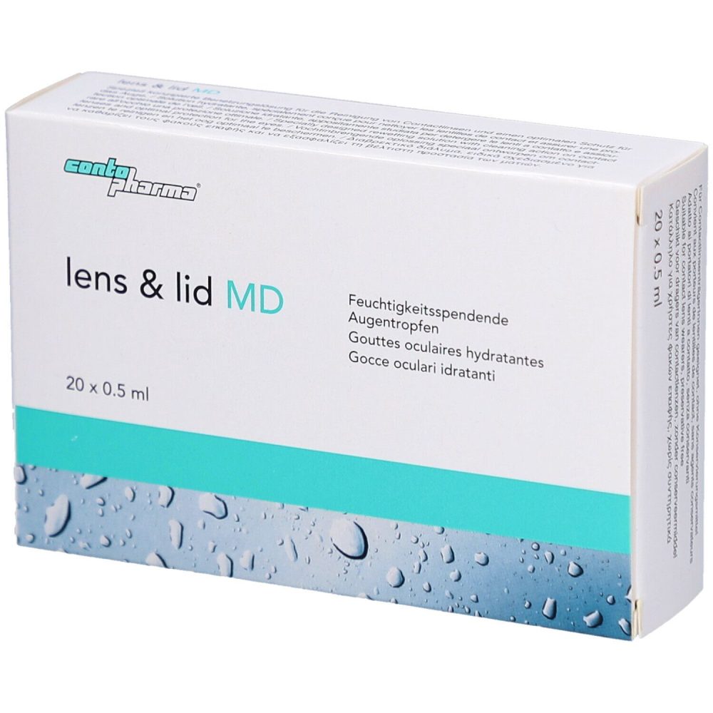 CONTOPHARMA lens & lid 20x0.5ml