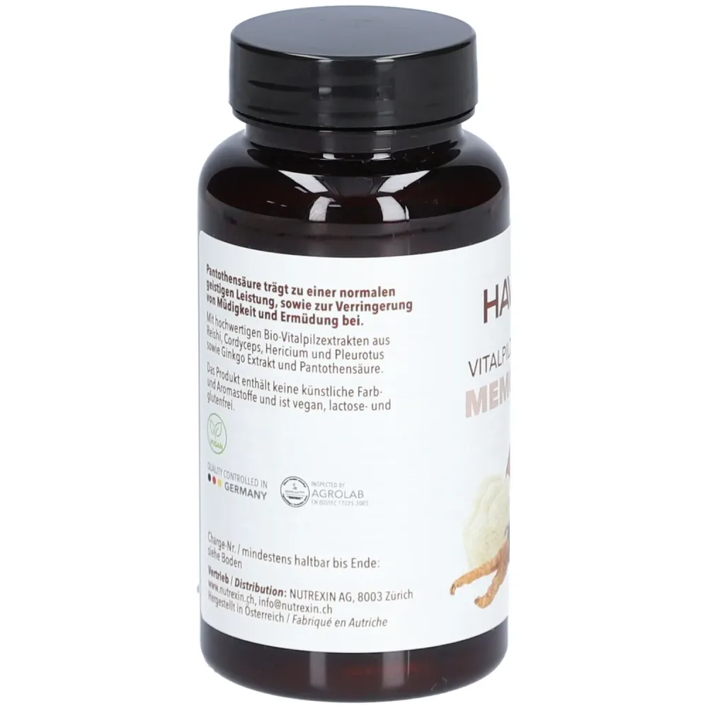 HAWLIK Vitalpilzmischung Memory Fit Kapseln (90 Stk)
