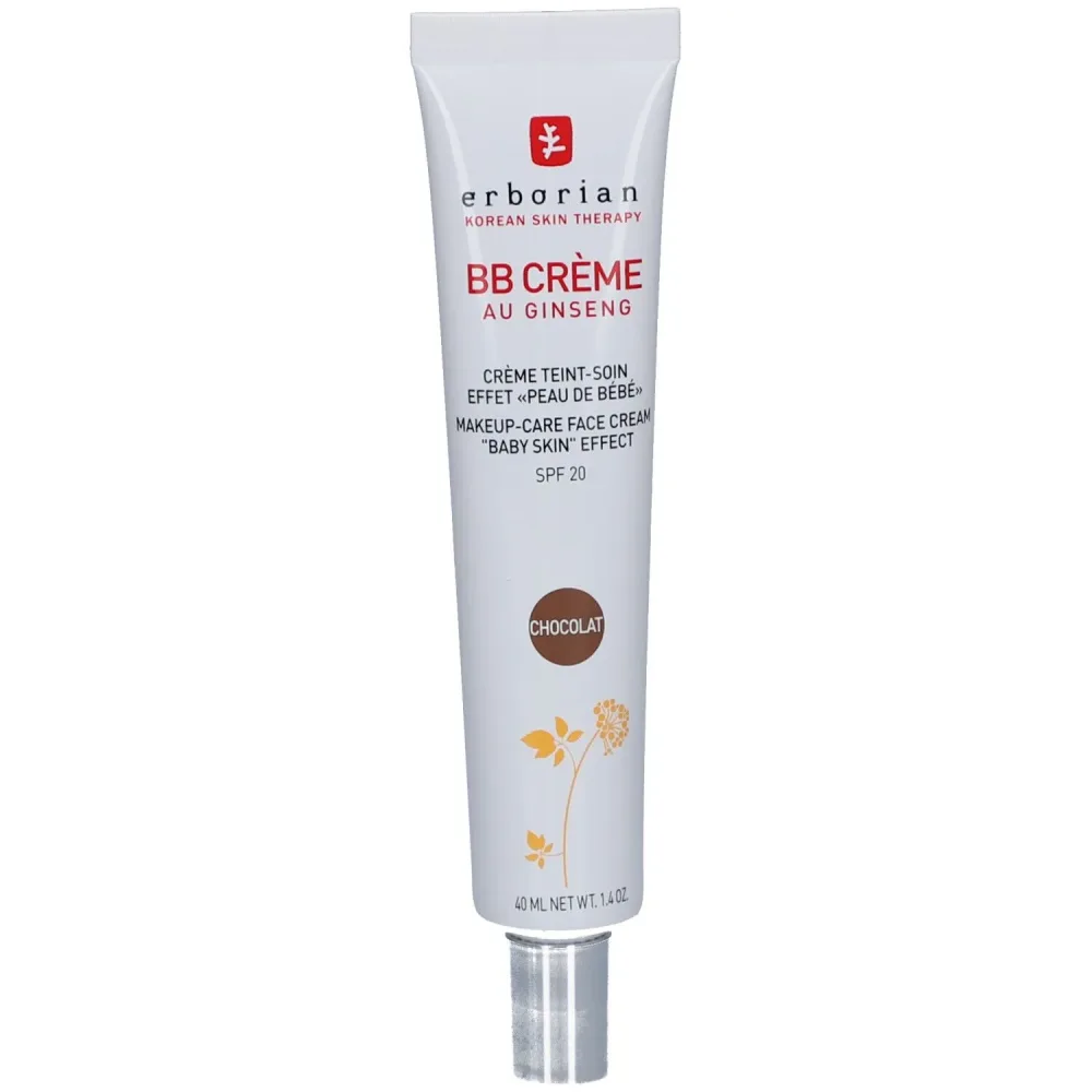 erborian - BB Creme au Ginseng, Erborian BB Creme Nude, 40 ml, Chocolat