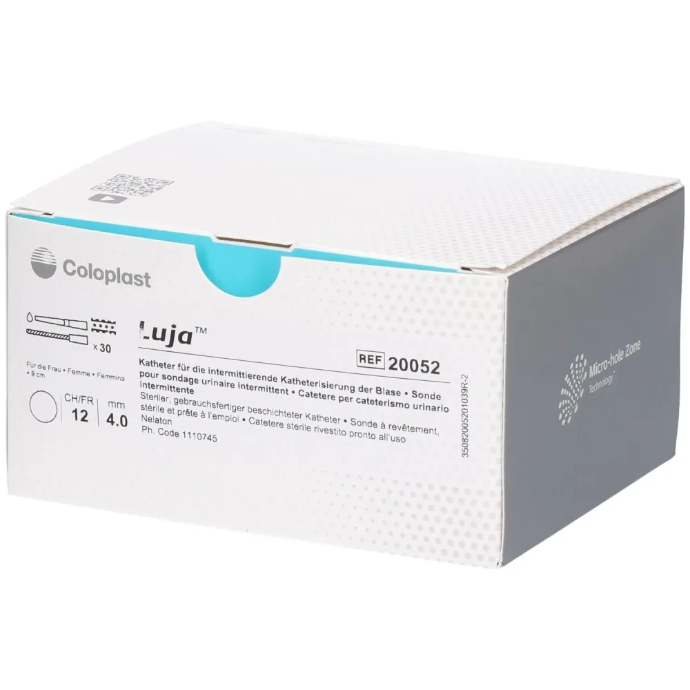 Luja Einmalkatheter für Frauen, CH12 9cm (30 Stk)