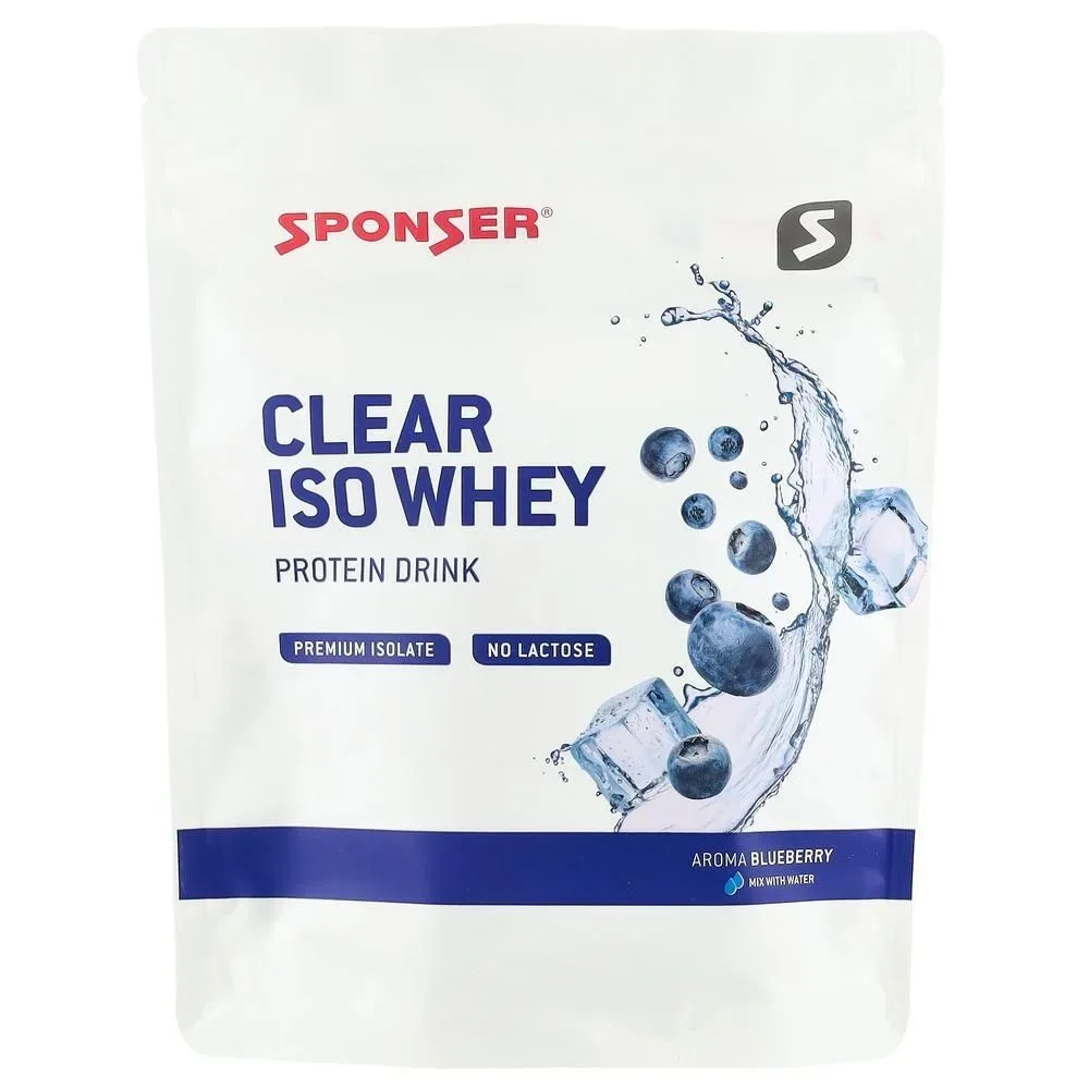 Sponser Getränkepulver Clear Iso Whey Blueberry (450g)
