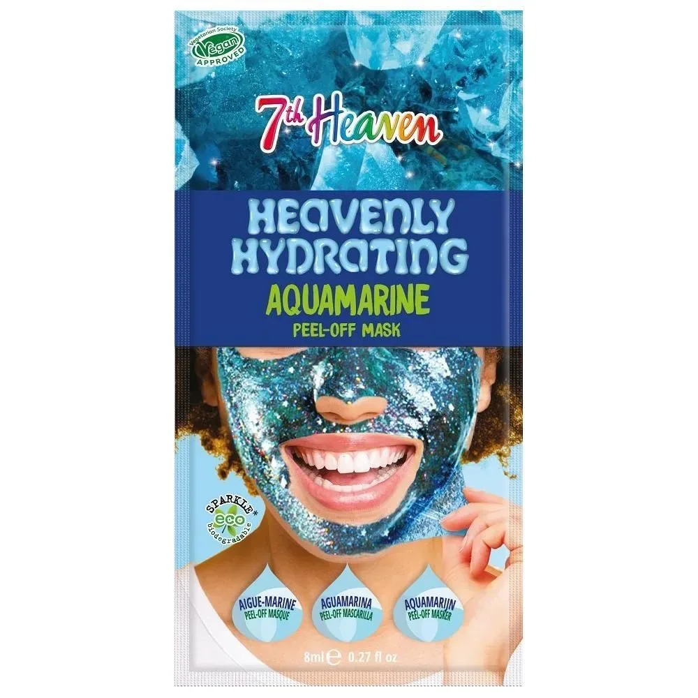 7th Heaven Peel-Off Mask Heavenly Hydrating Aquamarine 8 ml